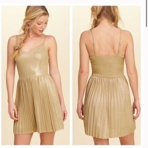Hollister Gold Summer Dress